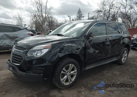 2017 Chevrolet Equinox Ls from USA, damaged, VIN 2GNALBEK2H1525991